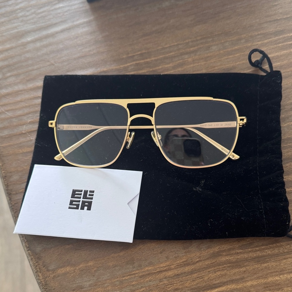 ELSA Gold Aviator Sunglasses